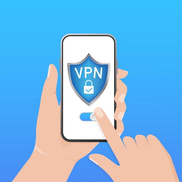 Concetto di connessione VPN sicura Panoramica della connettività di rete privata virtuale Sicurezza