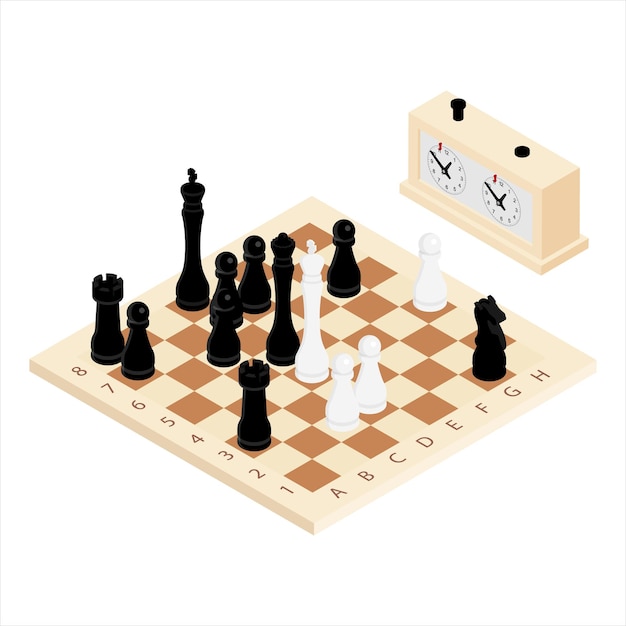 Concetto di gioco di scacchi