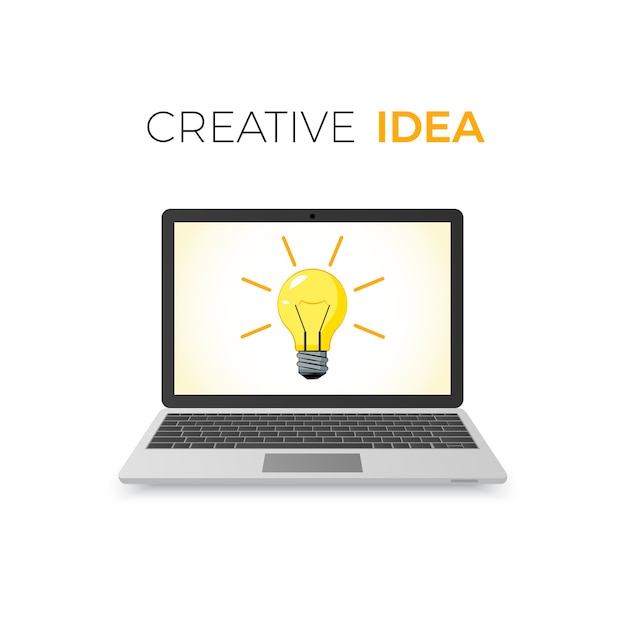 Concetto di idea creativa