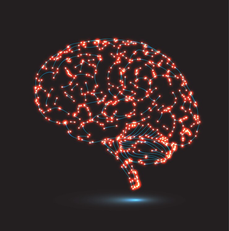 Vettore concetto di intelligenza umana
