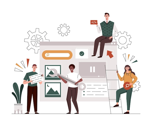 Concetto di marketing digitale