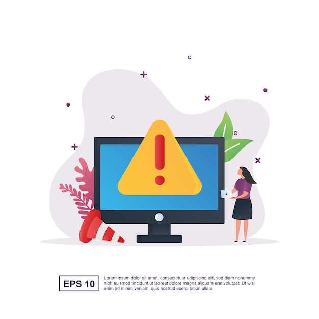 concetto di pagina non trovato con la persona che gioca il laptop.