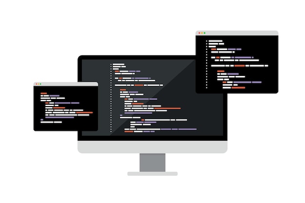 Concetto di programmazione informatica o sviluppo di software o giochi