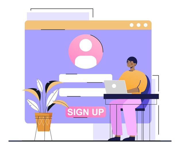 Concetto di registrazione