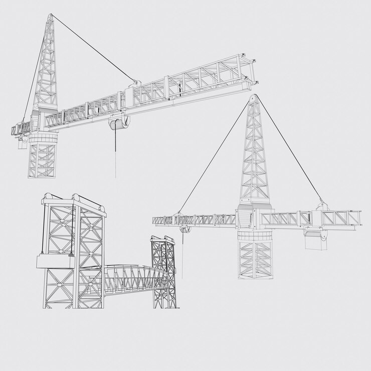 Concetto di schizzo di vettore di costruzione di edifici