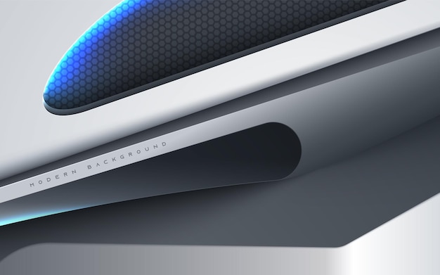 Concetto di tecnologia di sfondo moderno astratto