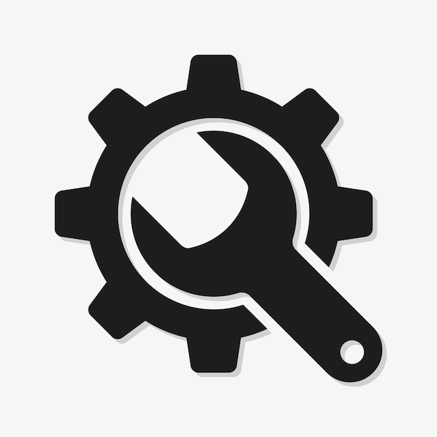 configurazione della configurazione dell'app free vector icon gears