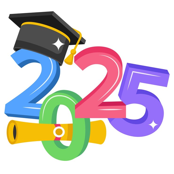 Congratulazioni per il completamento del concetto di certificazione laureato in venti venti cinque vettore