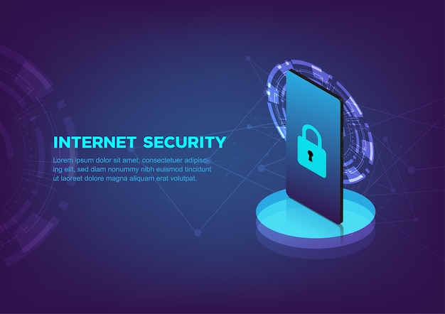 Connessione Internet di sicurezza aziendale