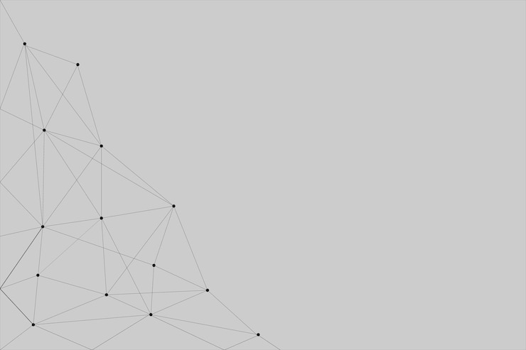 Vettore connessioni di rete globale con punti e linee