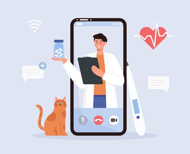 Consultazione online del medico veterinario