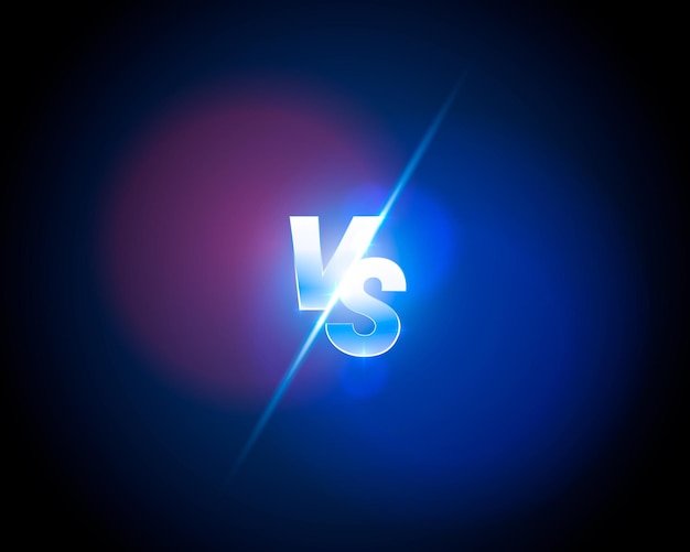 Contro la copertina del gioco, banner sport vs, concetto di squadra