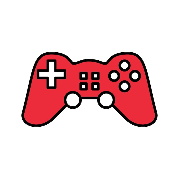 controller stick game game pad icona modelli di progettazione vettoriale