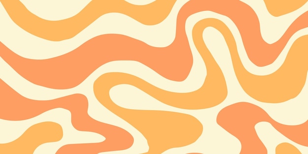 Cool Trendy Groovy Pattern Astratto Geometrico Funky Sfondo Retro Vintage Y2K TexTure Vector Design