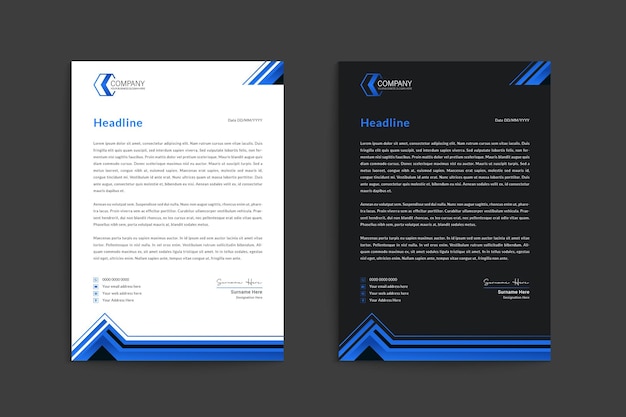 Copertina aziendale moderna con design professionale