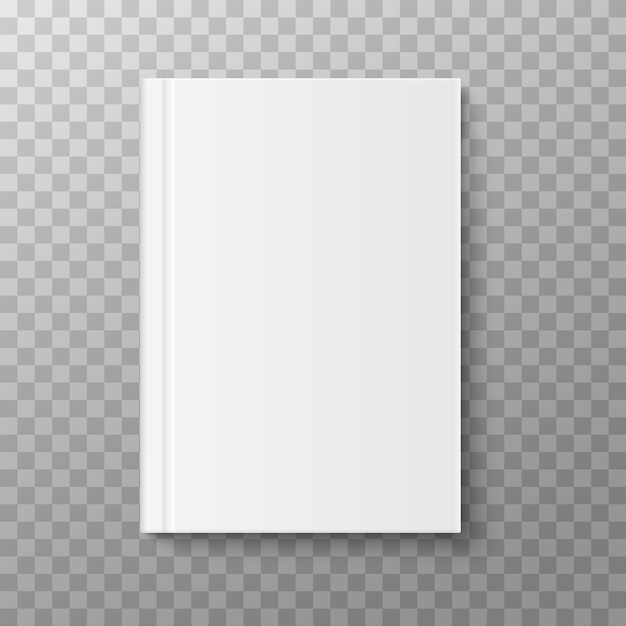 Copertina del libro, della rivista o dell'opuscolo isolata su fondo bianco.