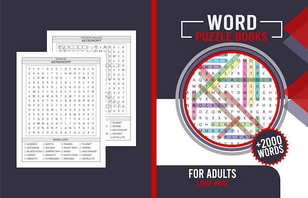 copertina del libro puzzle di ricerca di parole per adulti Vol-1.1