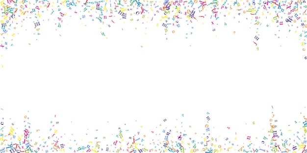 Copertina del quaderno scolastico Fluttuante infantile colorato