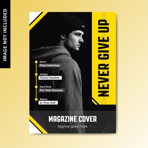 Copertina di una rivista motivazionale