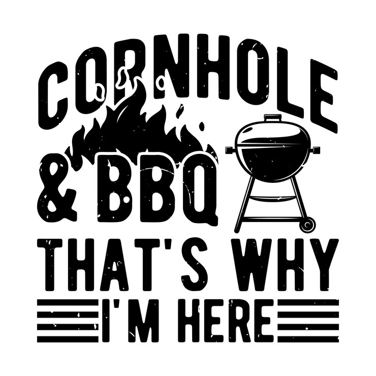 Vettore cornhole e barbecue e' per questo che sono qui.
