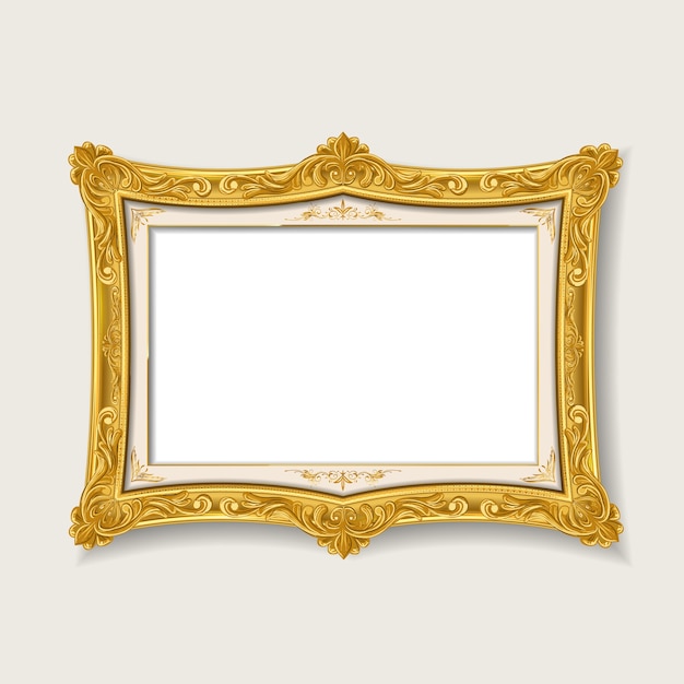 cornice d&#39;epoca in oro bianco