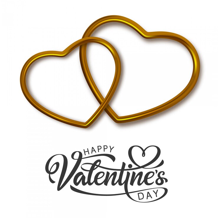 Vettore cornici a forma di cuore e testo.