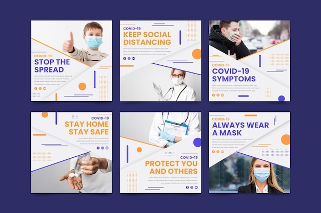 Coronavirus raccolta post instagram