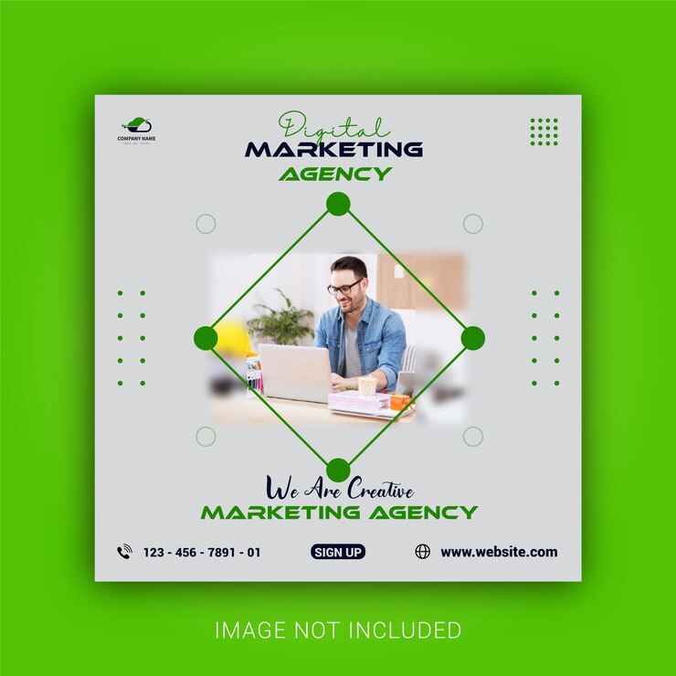 Corporate Business Social Media Post Banner Premium vettore modello eps