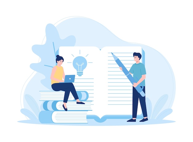 corsi di formazione a domicilio online concetto illustrazione piatta