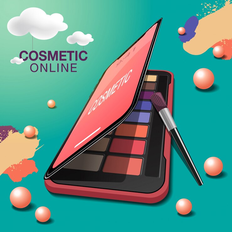 Vettore cosmetici online