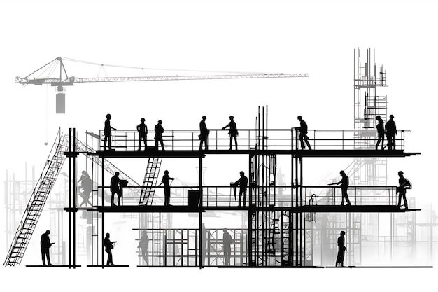 Costruzione e operai