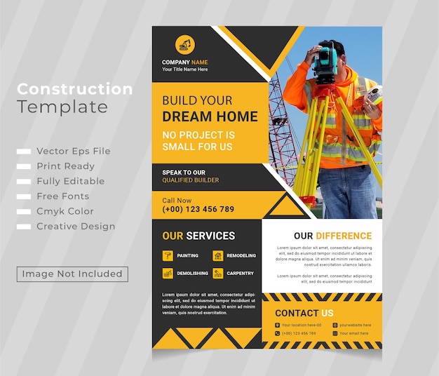 Costruzione Flyer Design