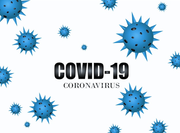 COVID19 su sfondo bianco Nuovo nome ufficiale per la malattia di Coronavirus chiamato COVID19