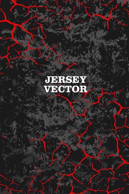 Crack e grunge vector Jersey design per basket calcio calcio badminton e motocross