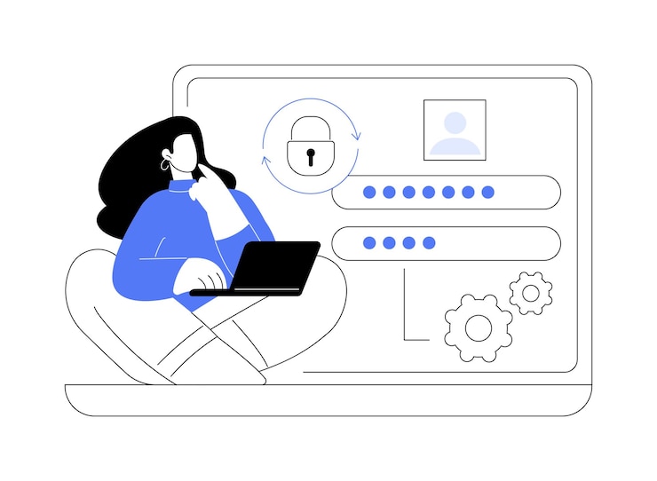 Vettore crea nuove illustrazioni vettoriali per cartoni animati isolate da password