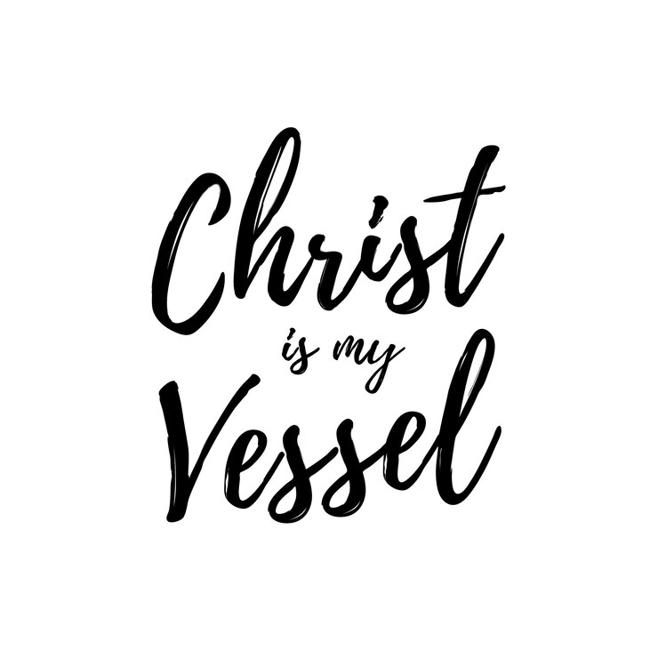 Cristo è il mio vaso Cristo testo Bibbia