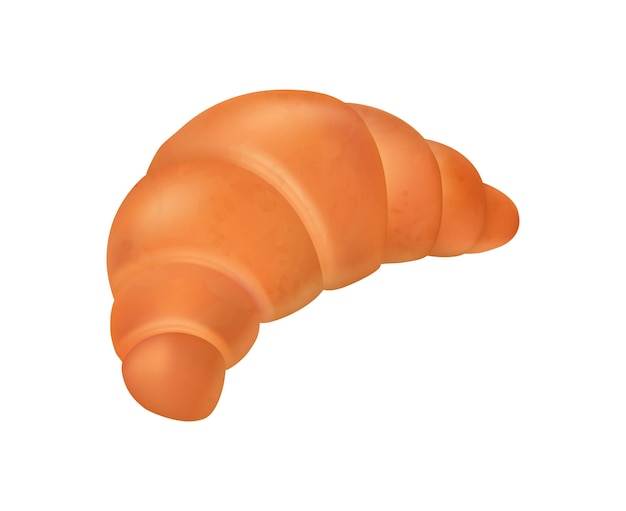 Croissant freschi di pasticceria con ripieno