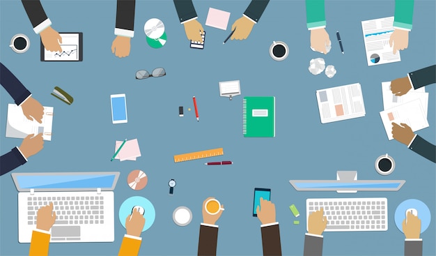 Cronologia, modello di infografica con struttura graduale