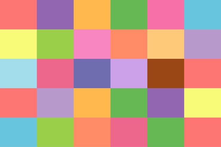 Vettore cubi colorati vettori di sfondo quadrati di colori diversi scatole carta da parati sfondo banner