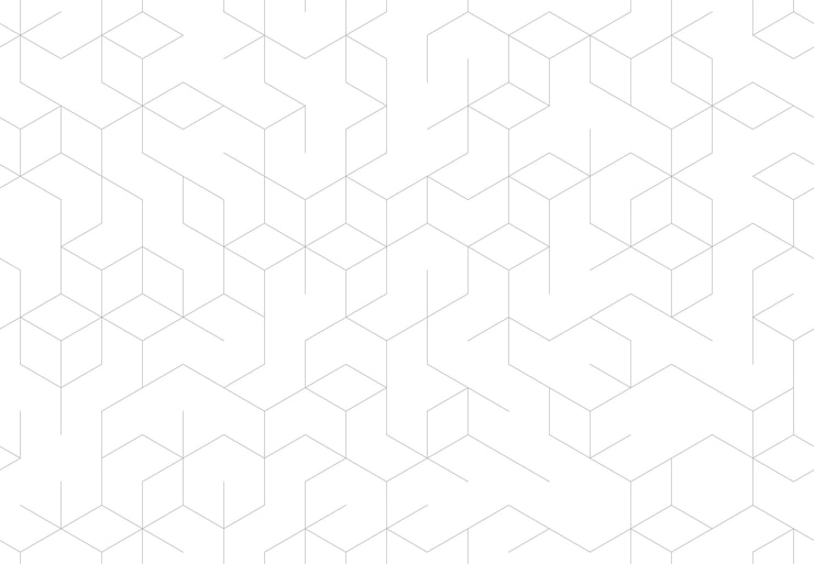 Vettore cubi linea griglia geometrica modello senza cuciture vettore