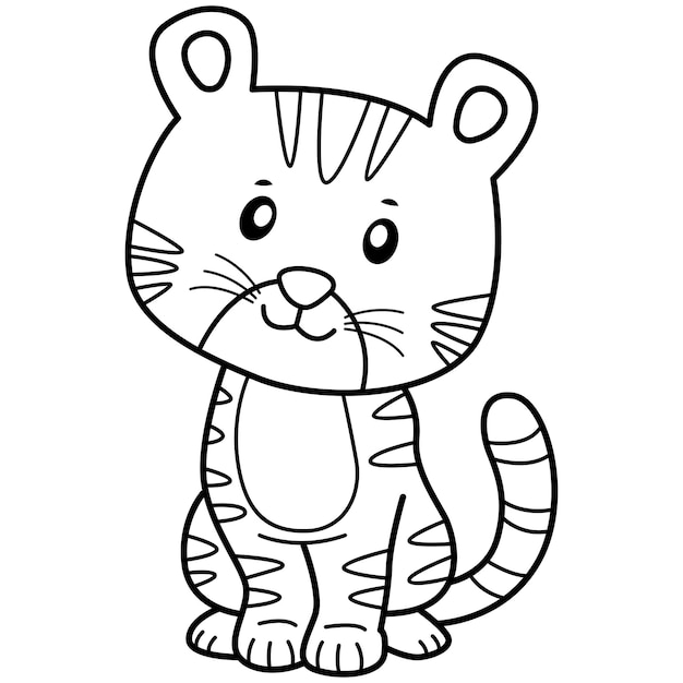 Cuccioli di animali tigri