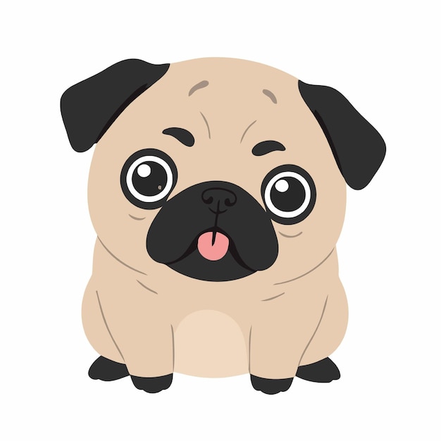 Cucciolo di cane per bambini illustrazione vettoriale
