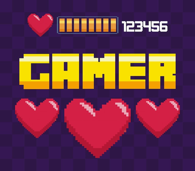 Cuori di videogiochi classici