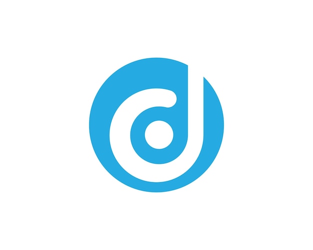 d logo lettera