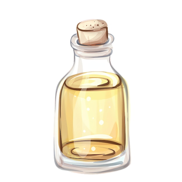 Delicate illustrazioni ad acquerello di olio d'oliva che mostrano l'essenza della cucina italiana e della natura