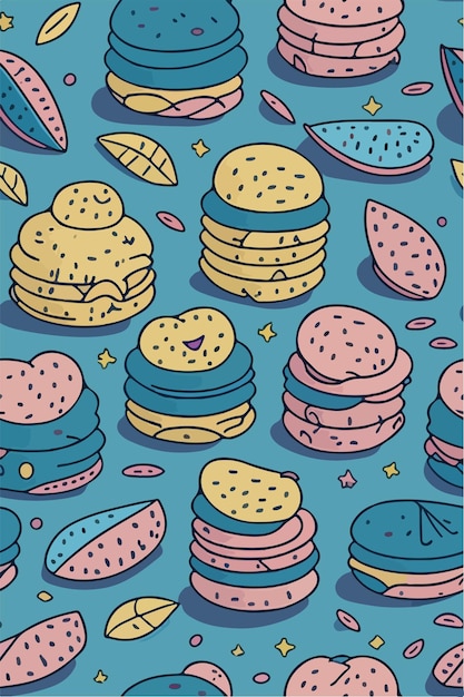 Deliziose confezioni Macarons Pattern World