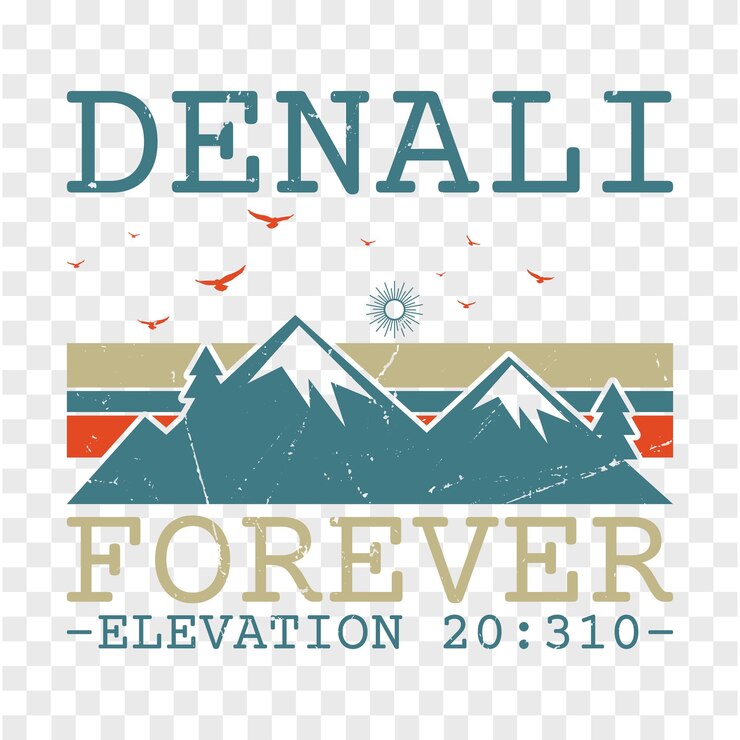 Vettore denali forever elevazione 20310