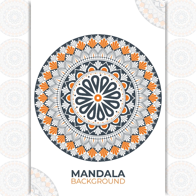 Design artistico mandala creativo e unico