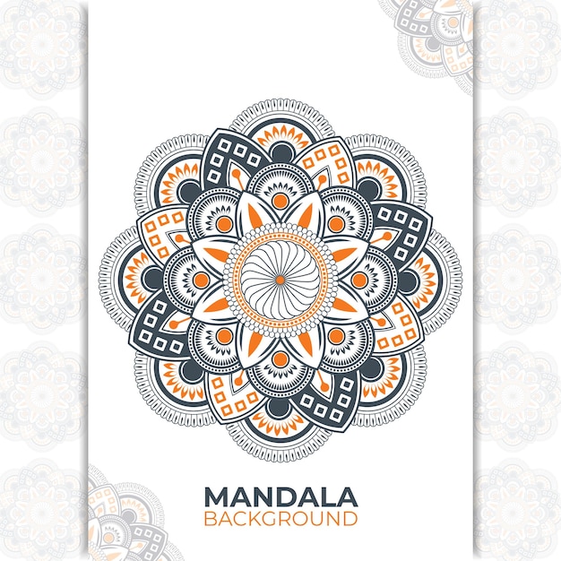 Design artistico mandala creativo e unico