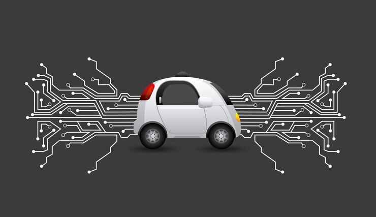 Vettore design automobilistico autonomo